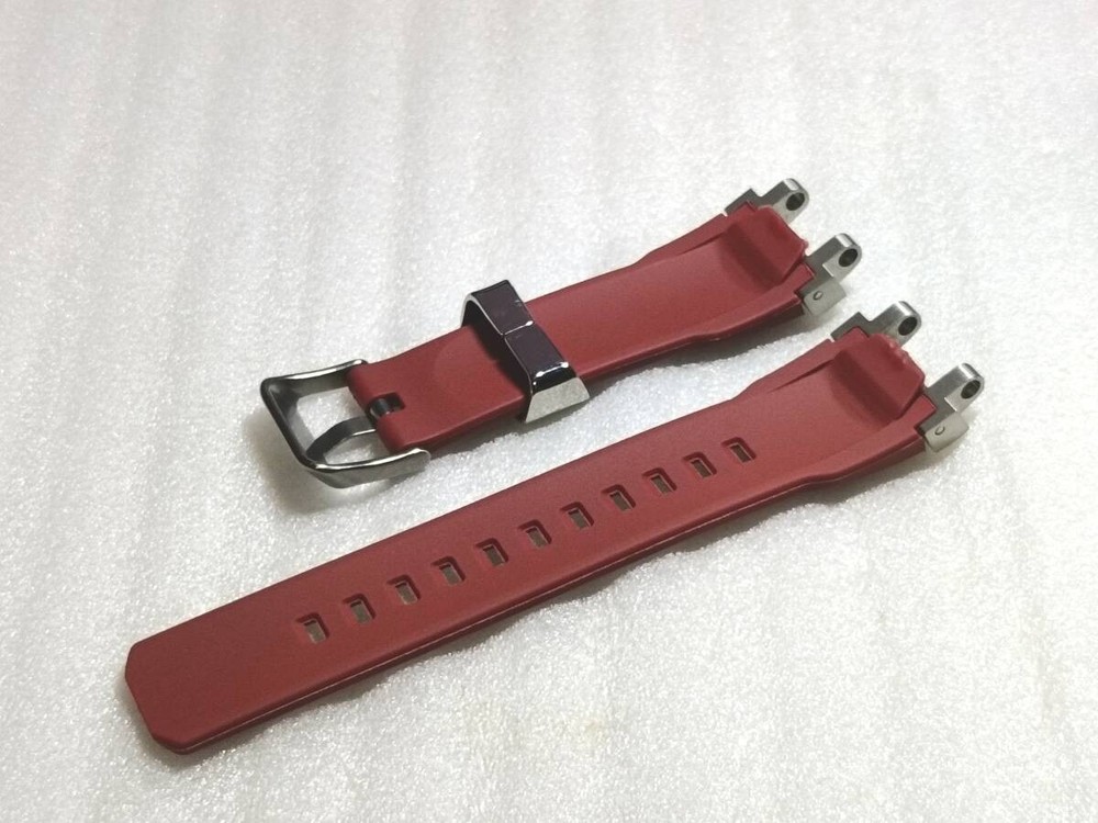 [] G-SHOCK Rubber Strap MTG-B1000 Dark Red/Silver Compatible (with minor