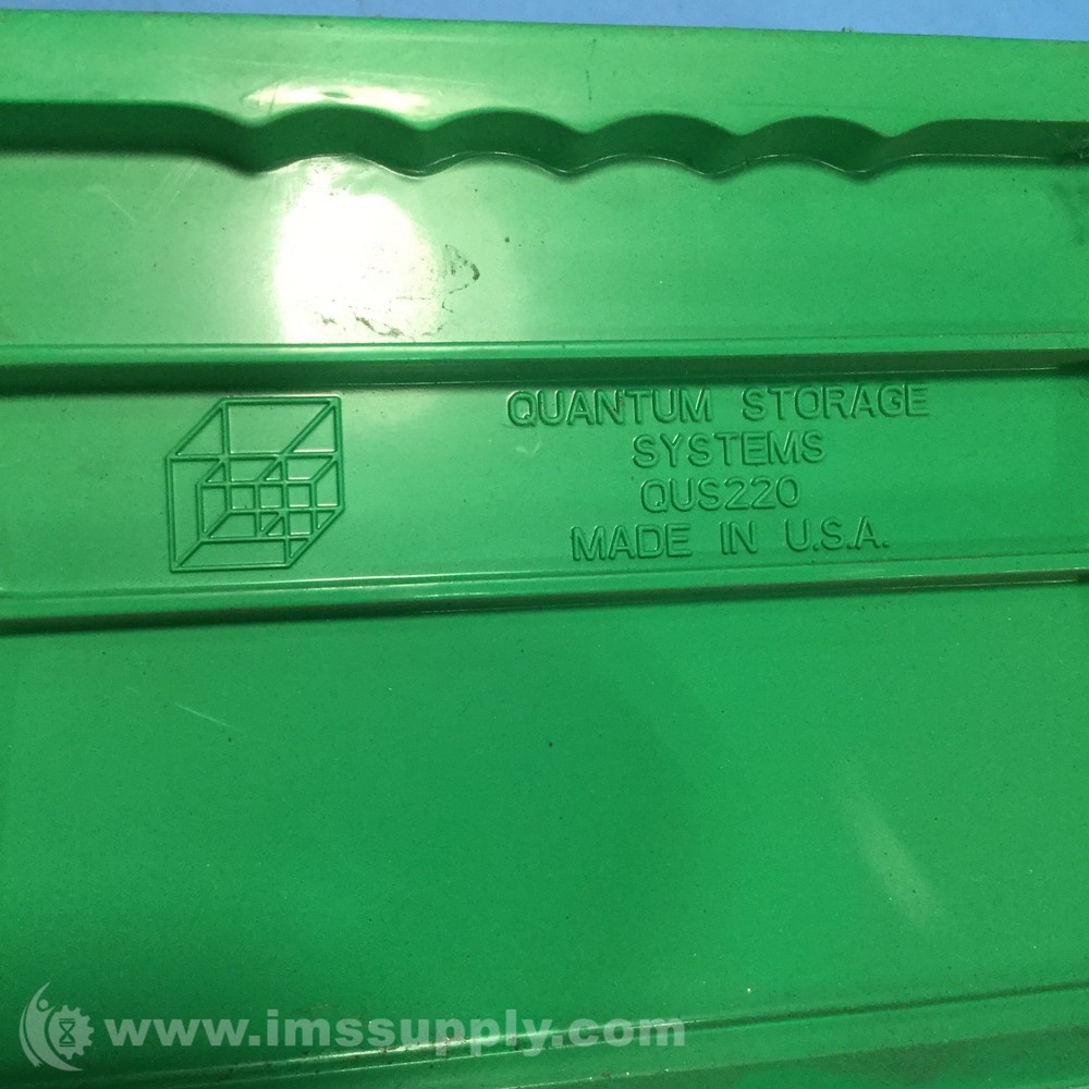Quantum Storage Systems QUS220 Green Ultra Stack and Hang Bin USIP