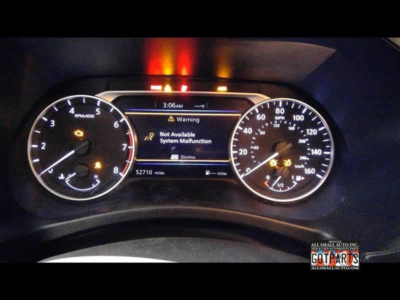 Speedometer MPH Sr Fits 20 SENTRA 174833