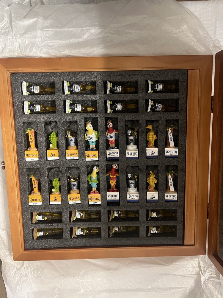 Corona Beer Tropical Island Chess Set