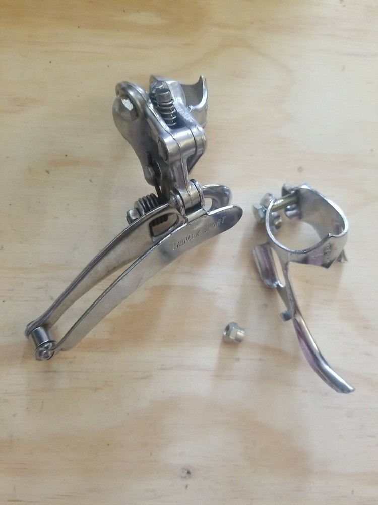 [7.40] Triplex Front Derailleur, Braze-on