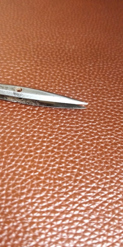 Vintage Antique drafting Pen with white handle Bone? or similar material