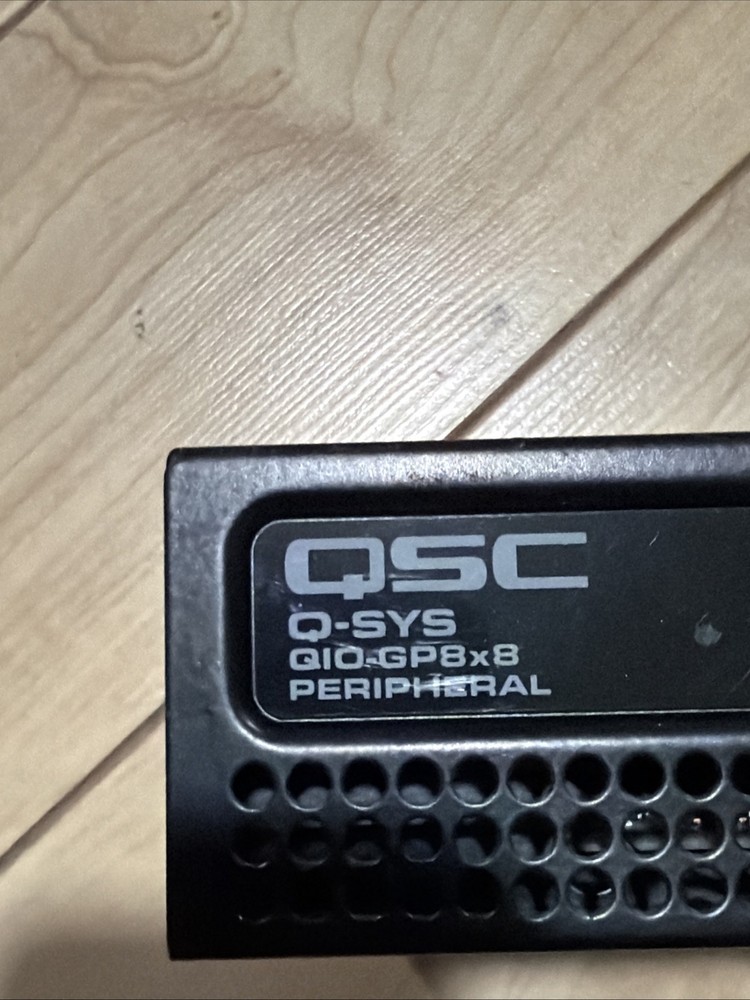 QSC Q-SYS QIO-GP8x8 Peripheral
