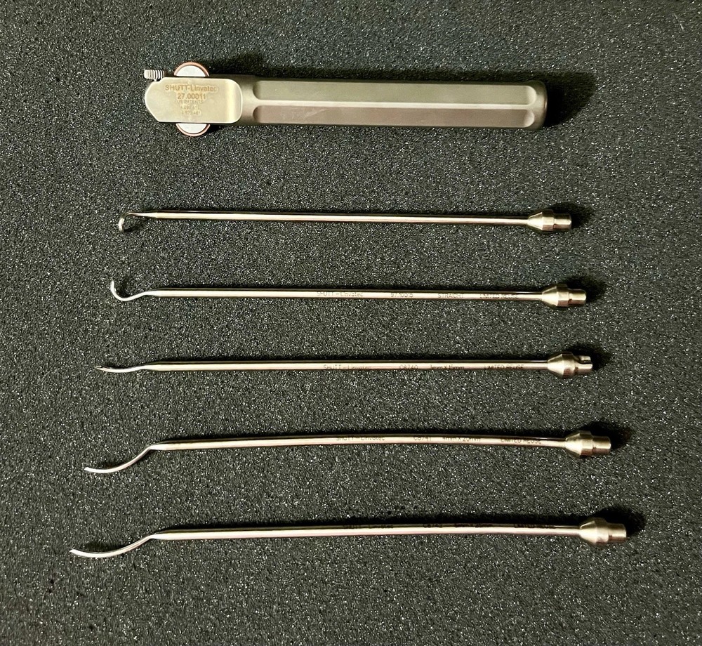 Shutt-Linvatec Arthroscopic Suture Handle Includes 5 Hooks 27.00011