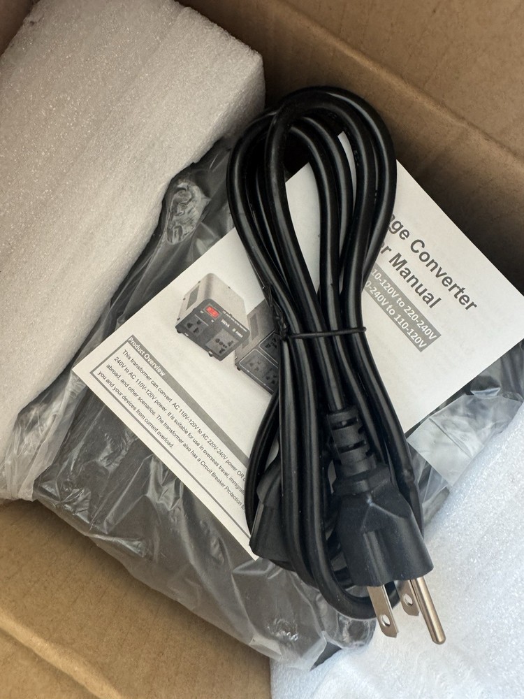 LVYUAN Voltage Converter Transformer 1000 Watt Step Up/Down Convert