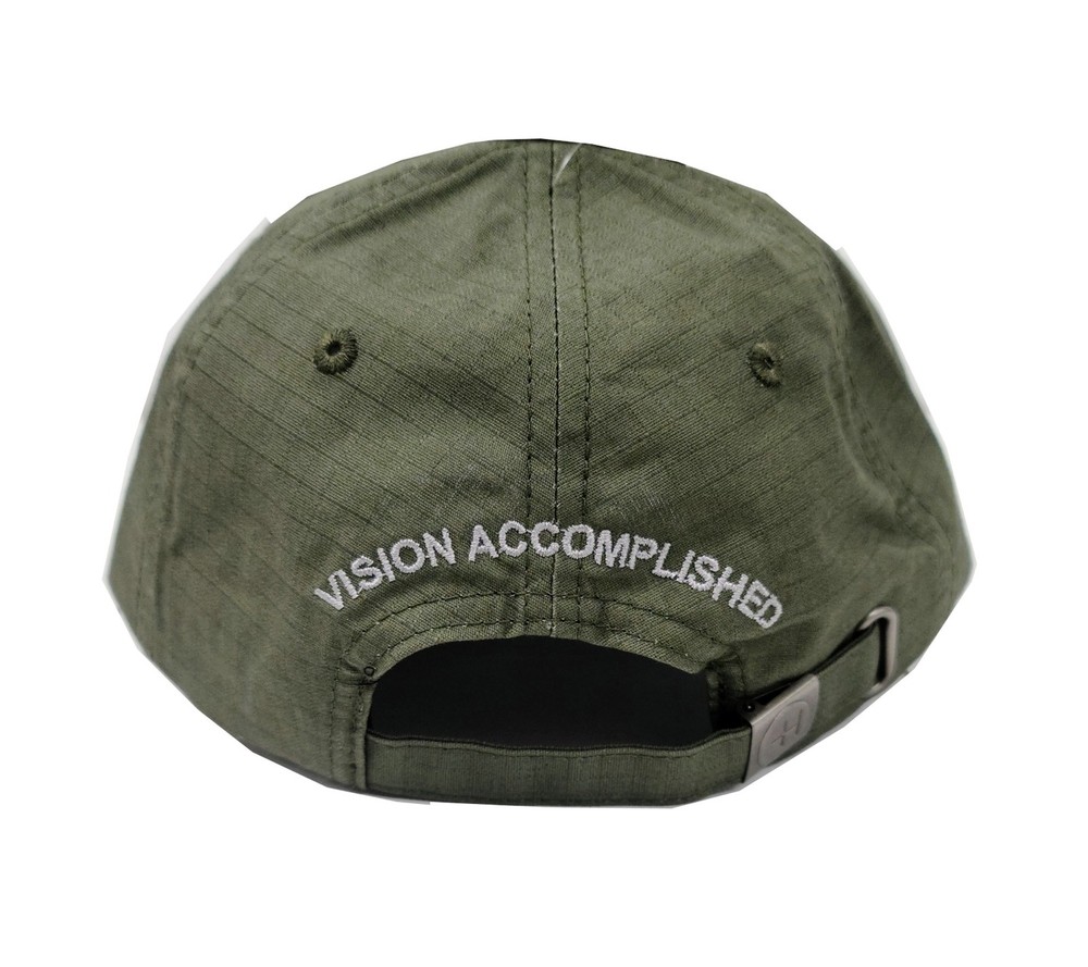 Hawke Optics Embroidered Logo Ripstop Strapback Flexfit Green Hat #99360