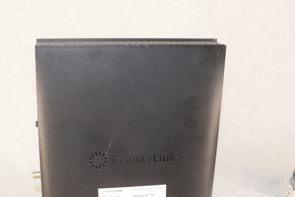 CenturyLink C2100T Technicolor Wireless Modem WiFi Router Reset w/ Cables