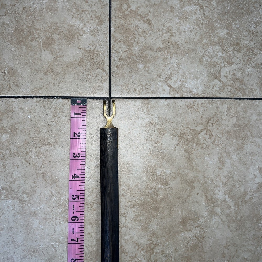 Junghans vintage grandfather clock pendulum.