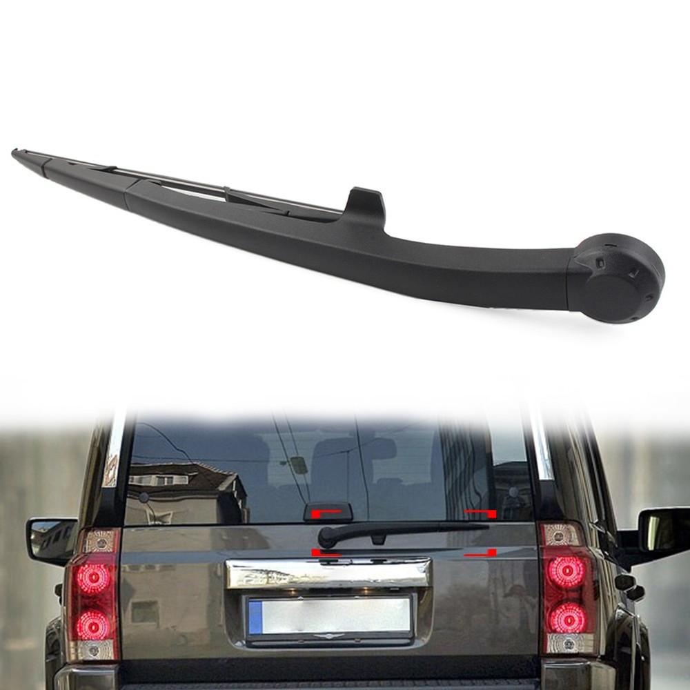Rear Windshield Back Wiper Arm & Blade Set For Jeep Commander 2006 2007-2010