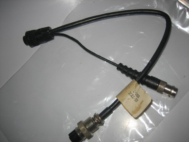 Sitex SIC-7 Interface Cable for Echosounder? BNC, 6-Pin, 8-Pin Y-Cable *NEW*