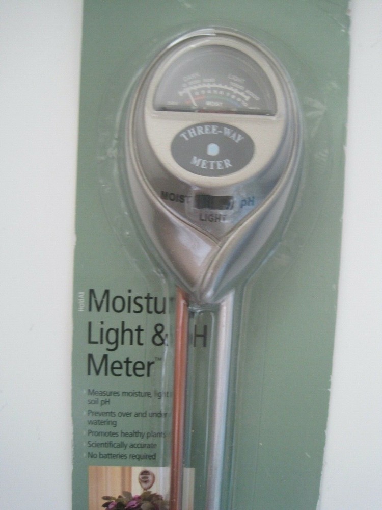 Hold All Moisture Light And PH Meter NIP