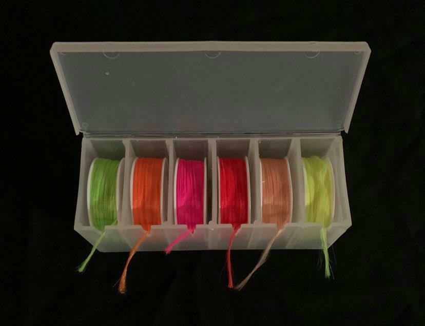 Antron Yarn in Dispenser with 6 Colours Gordon Griffiths