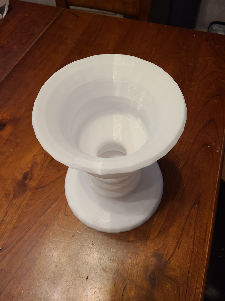 3D Victorian Face Vase - Medium