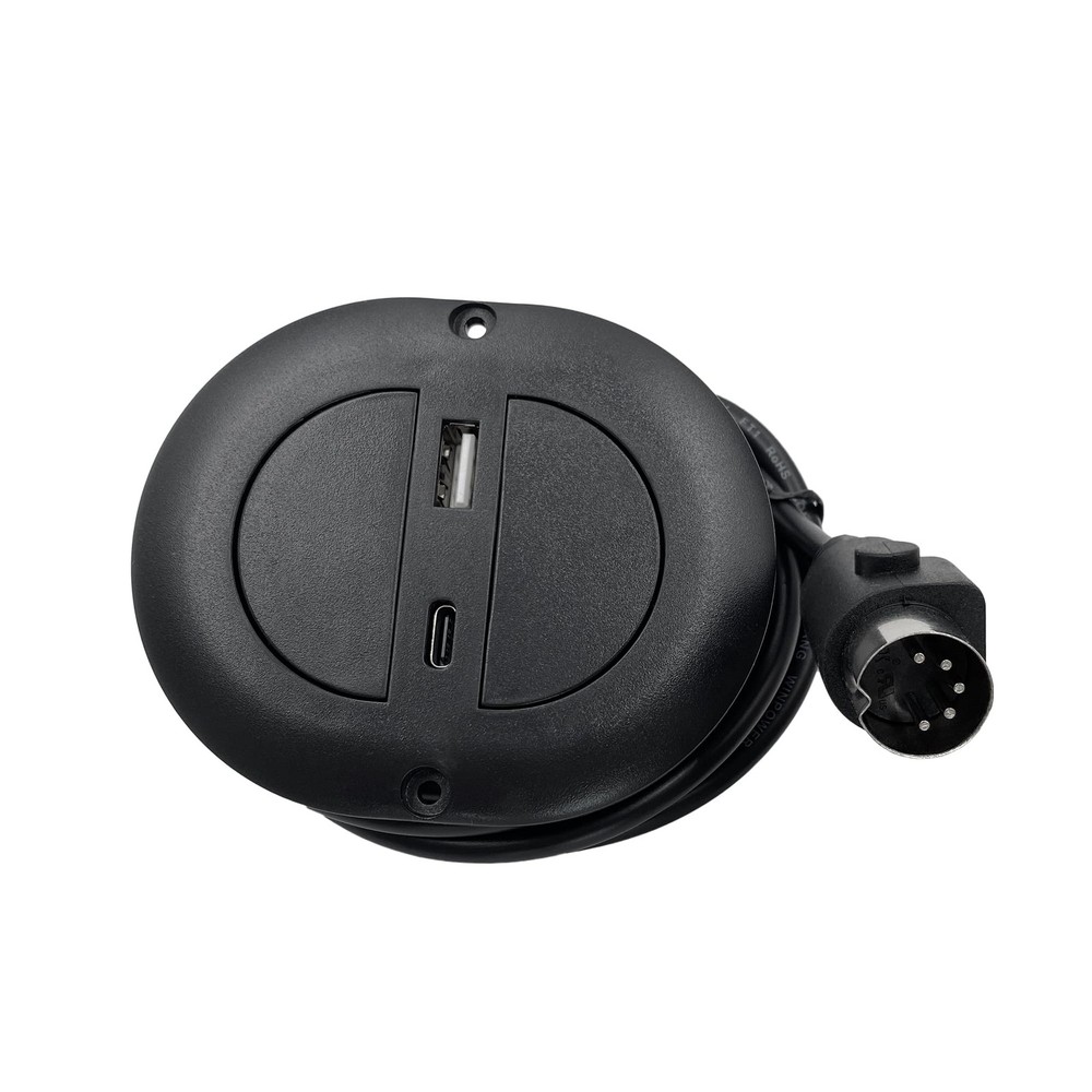 2 Button 5 Pin Power Recliner Electric Sofa Switch Hand Control Controller wi...