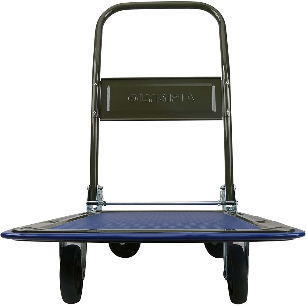 Utility Rolling Cart Warehouse Home Tools 300 Lbs Capacity Heavy Duty Foldable