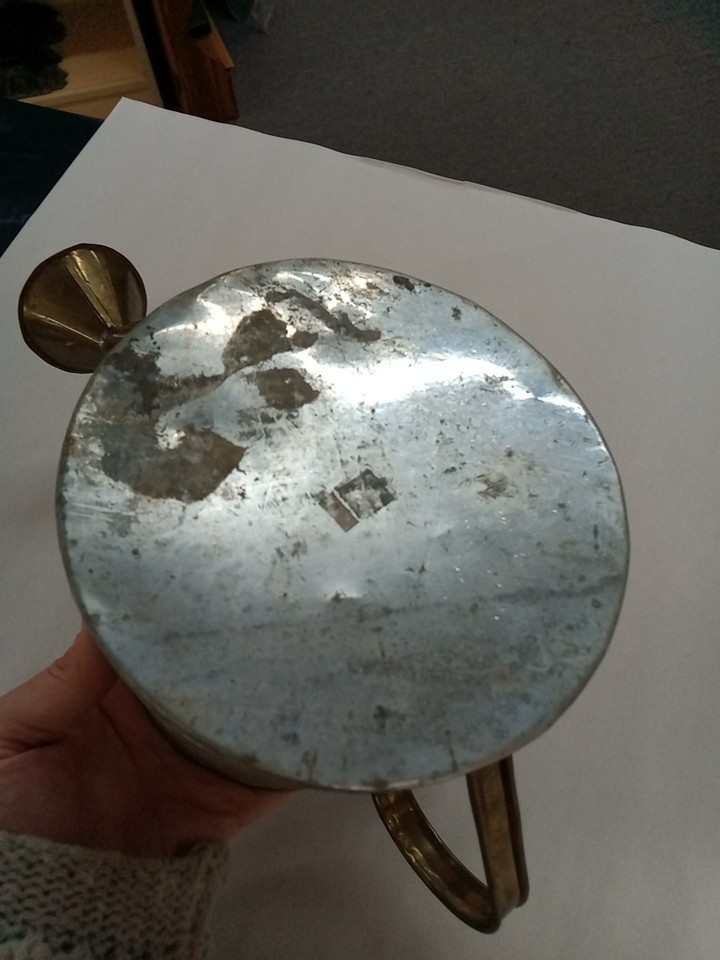 Vintage Rustic Metal Watering Can