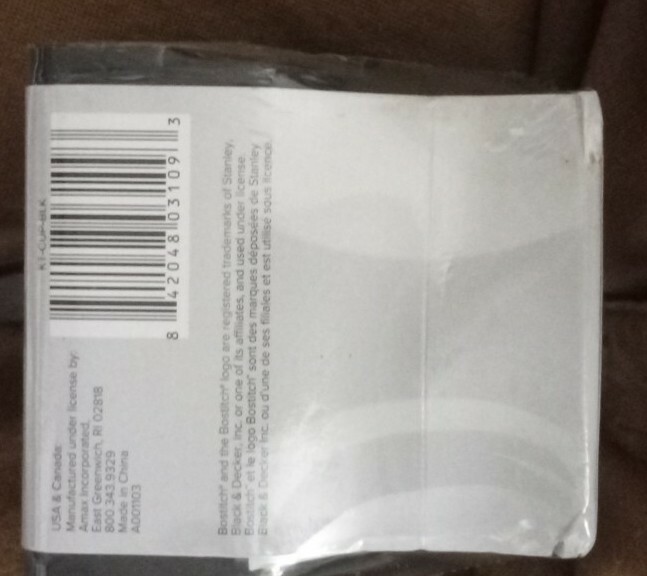 BOSTITCH KONNECT BLACK STORAGE BIN Organizer With Removable Lid & Divider