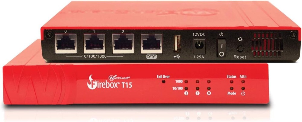 WatchGuard Firebox T50-W Hardware Network Security Firewall