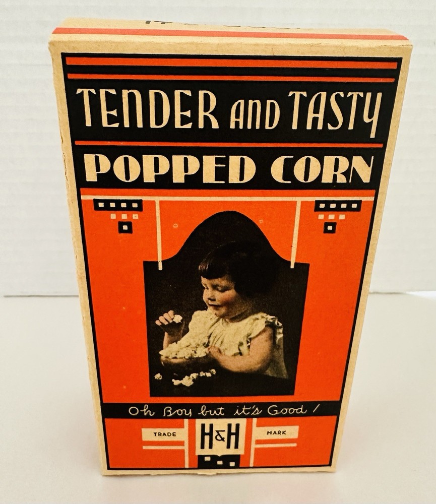 Gloria Jean H&H 1930’s NOS Popcorn Box