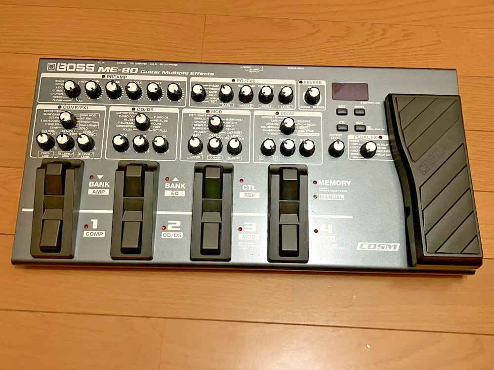 Boss ME-80 Guitar Multiple Effects Multi Effects Used From Japan