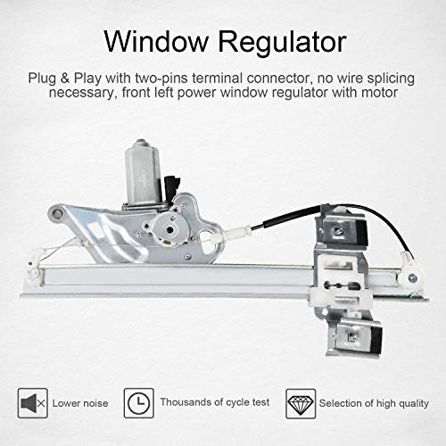 741-762 Front Driver Side Window Regulator with Motor Fit for 2000 2001 2002