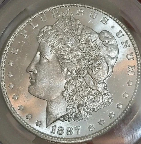 1887 CAC $1 MS 62