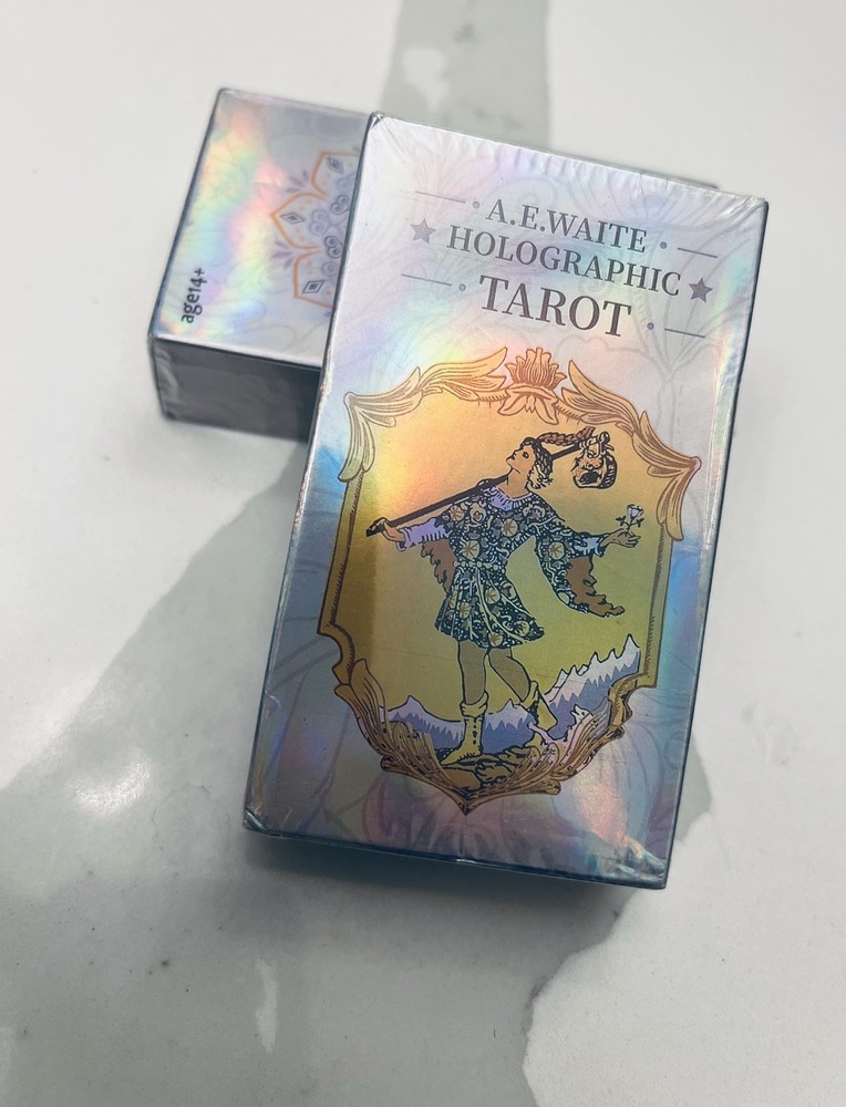A.E. Waite Holographic Tarot Card Deck