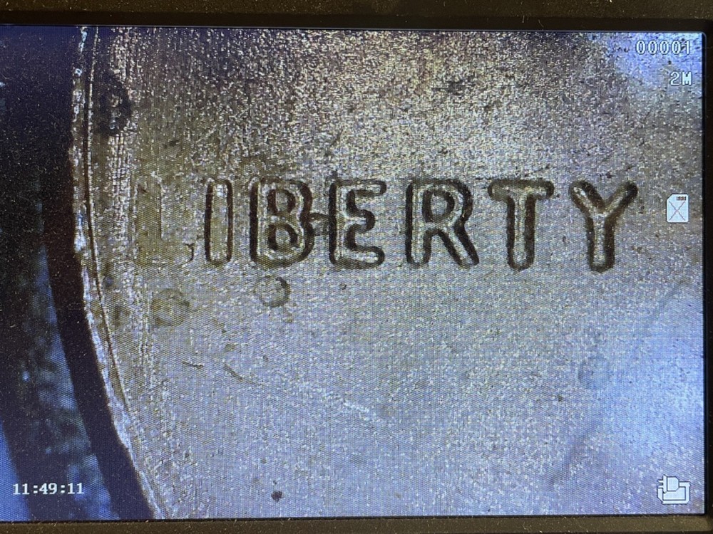 2023 Lincoln Shield Penny 1 cent error - Iberty - Missing letter  L