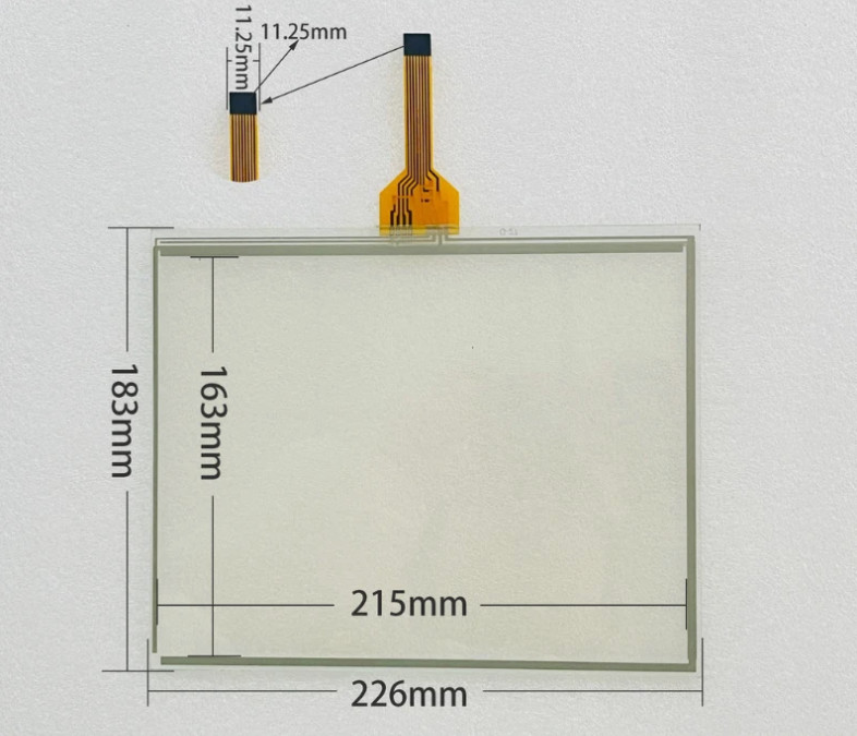 DS-7100 Touch Screen Glass Panel Digitizer For DS-7100 TouchScreen Panel