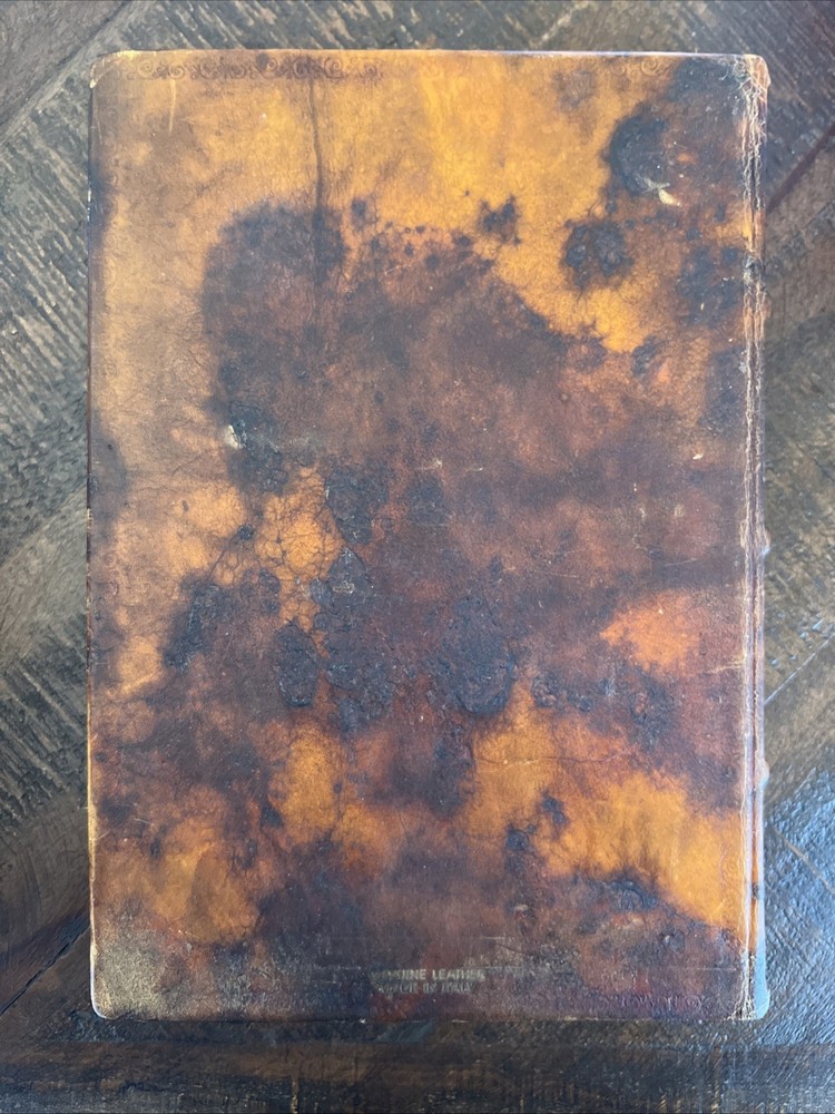Genuine Leather Libro Del Vini Wine Journal
