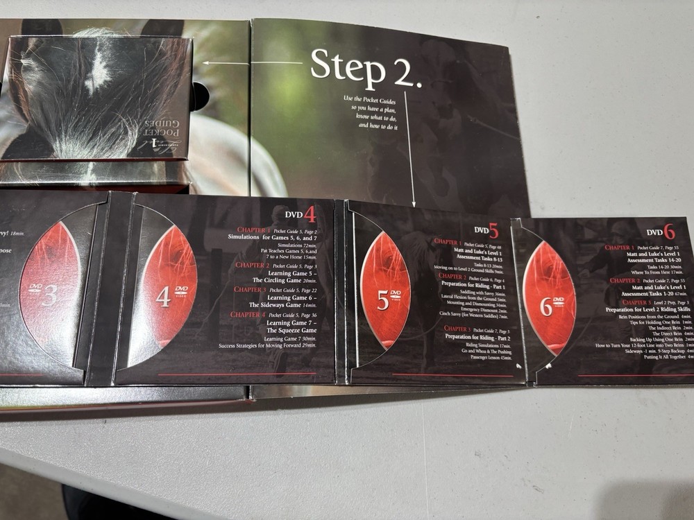 Parelli Partnership Level 1 Training Natural Horsemanship Program Set GREAT