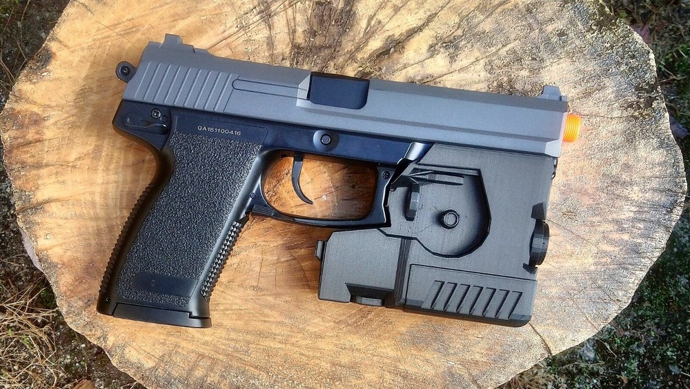 Airsoft3D Mock Laser Aiming Module (LAM) for MK23 - Metal Gear Solid Inspired