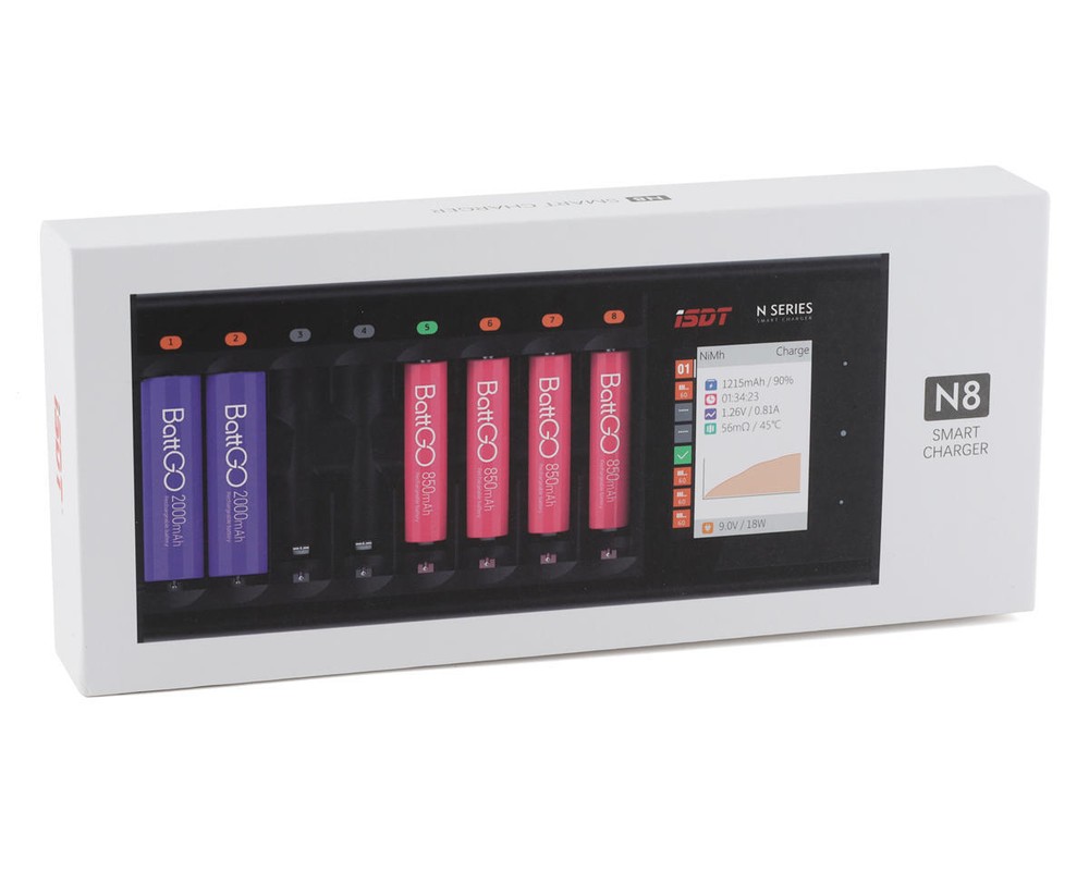 iSDT N8 Charger (AA/AAA) [ISD-N8]