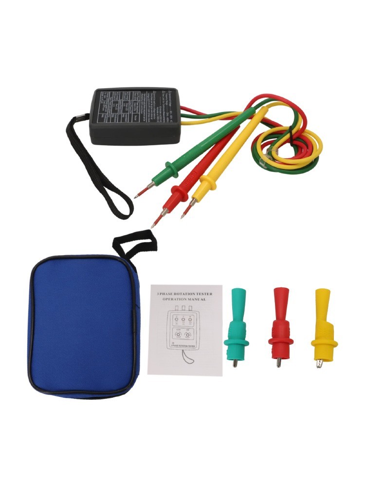 AC Voltage Tester Portable Design for Accurate Three Phase Measurements