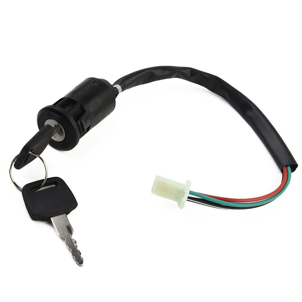 Essential Replacement Ignition Switch For 4 Wire Connection And 2 Keys