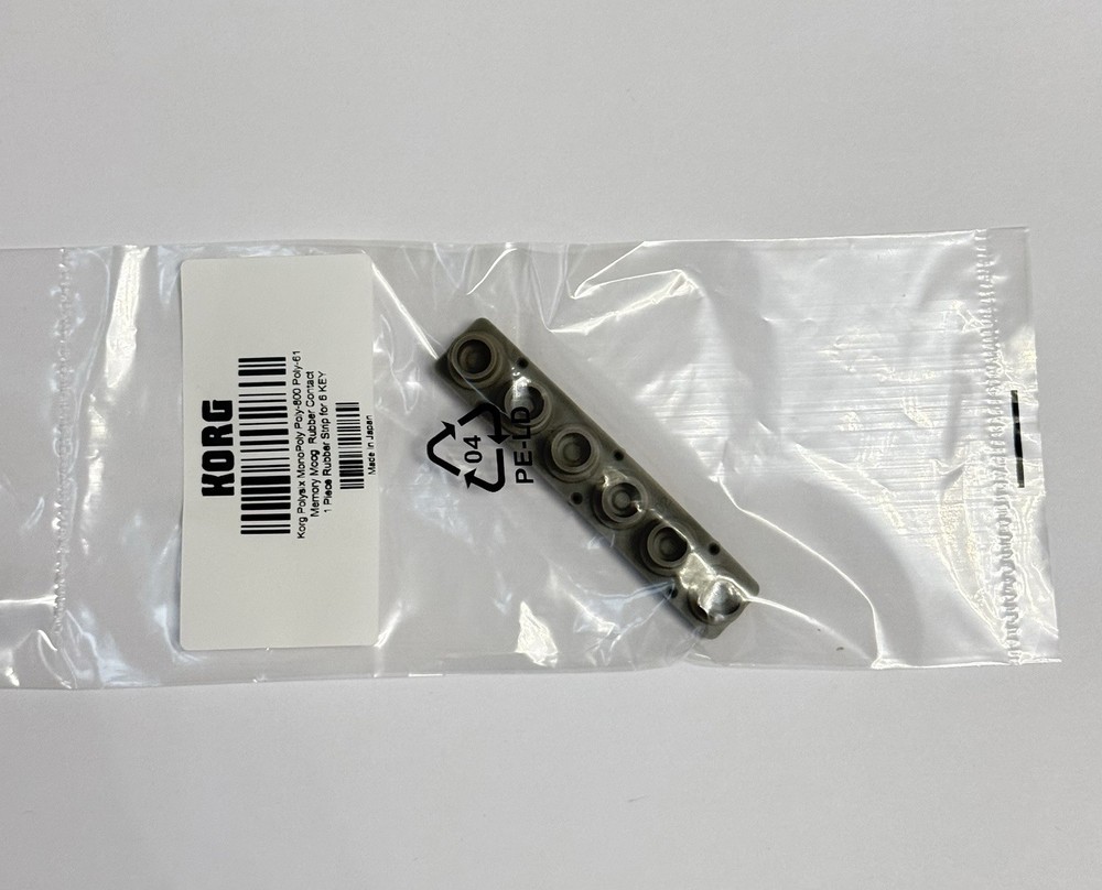 Korg Polysix -800 Poly-61 Mono Poly-Memory Moog Replacement Rubber Contact New