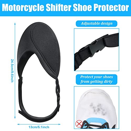 2 Pack Motorcycle Shoe Protector - Shifter Cover & Boot Protector for Men &