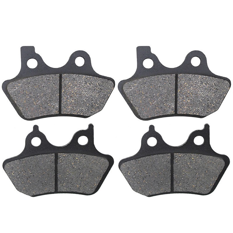 Front & Rear High Performance Brake Pads For Harley Davidson 2 sets 44082-00E