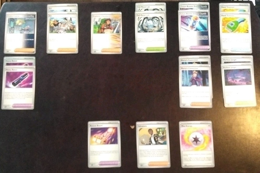 Pokemon Temporal Forces Near Complete Base Master Set- (28-RH/5-EX/7-AS Missing)