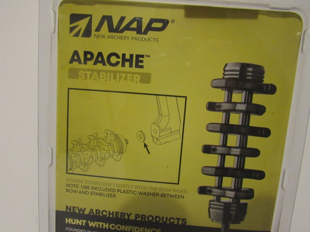NAP Apache 5" Inch Black Stabilizer 60-775