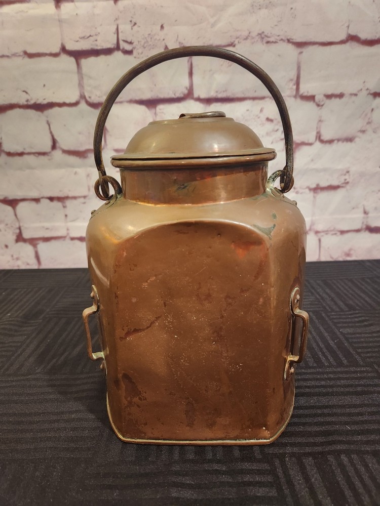 Antique Old Kitchenware Milk Pot/Sugar Storage Container