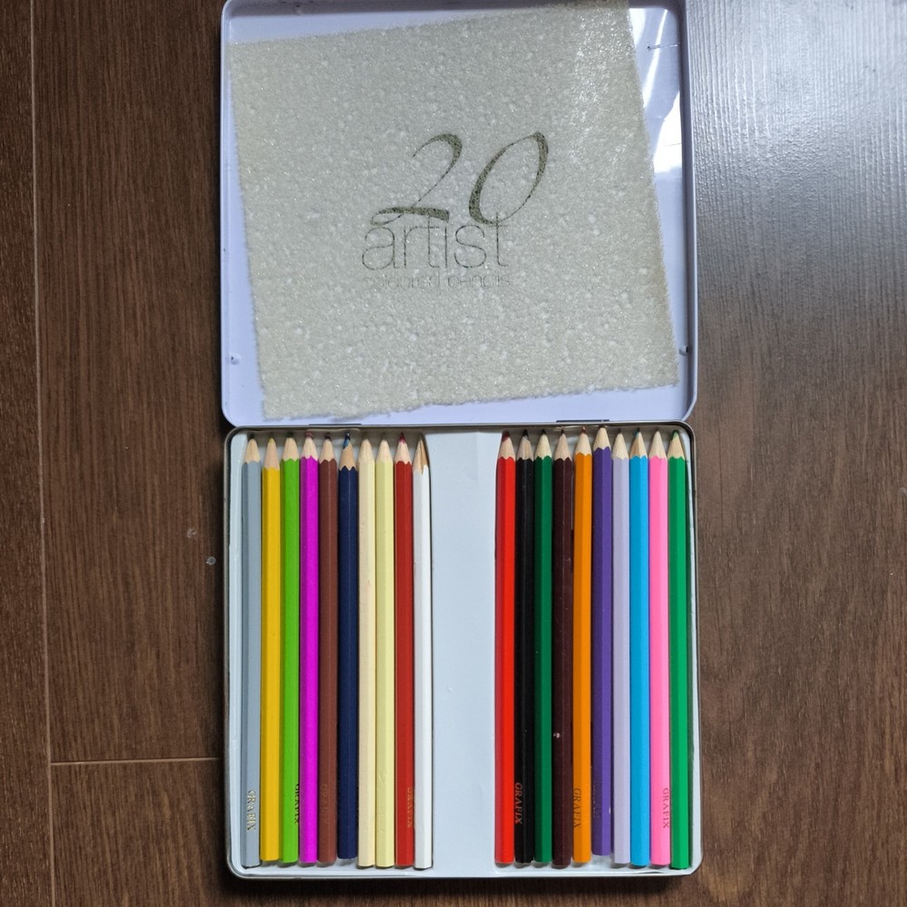 Graphix Artist Coloured Pencil Set x19