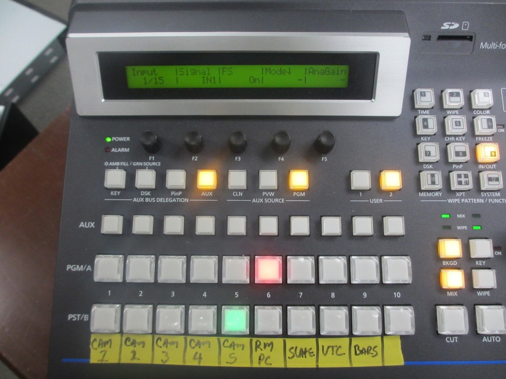 Panasonic AV-HS400AN Multi-Format Compact Live SD/HD-SDI Switcher AV-HS400A