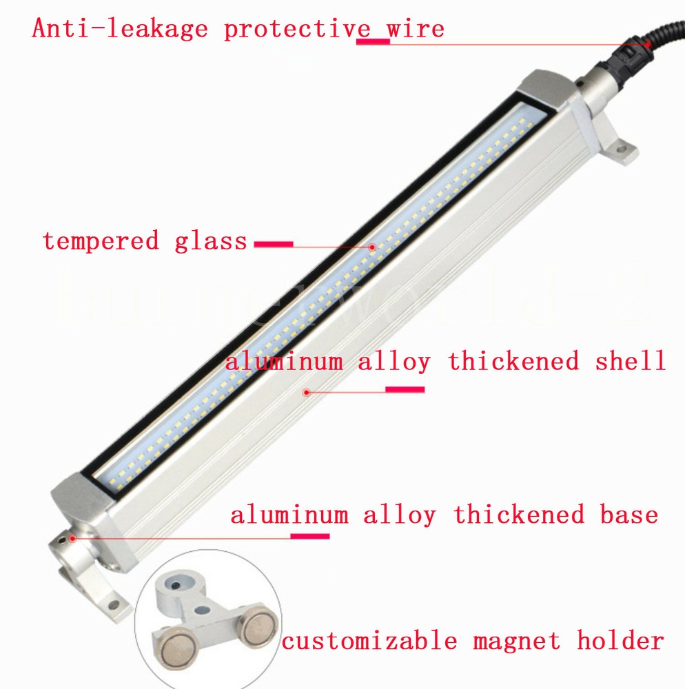 6-40W LED Milling CNC Machine Tool Light Workshop Working Lamp lathe lamp