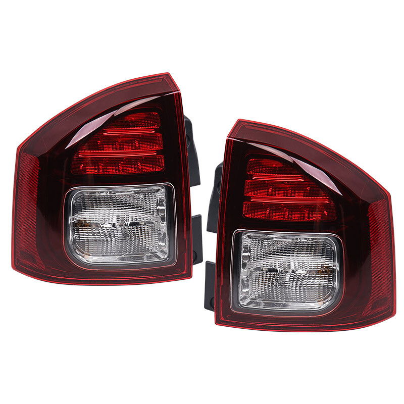 Pair For 2014-2017 Jeep Compass LED Tail Lights Rear Lamps Assembly Left & Right