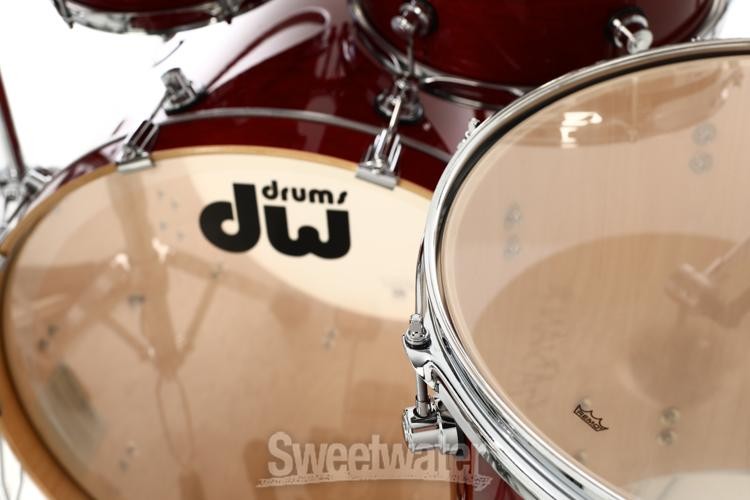 DW Design Series 4-piece Shell Pack - Cherry Stain