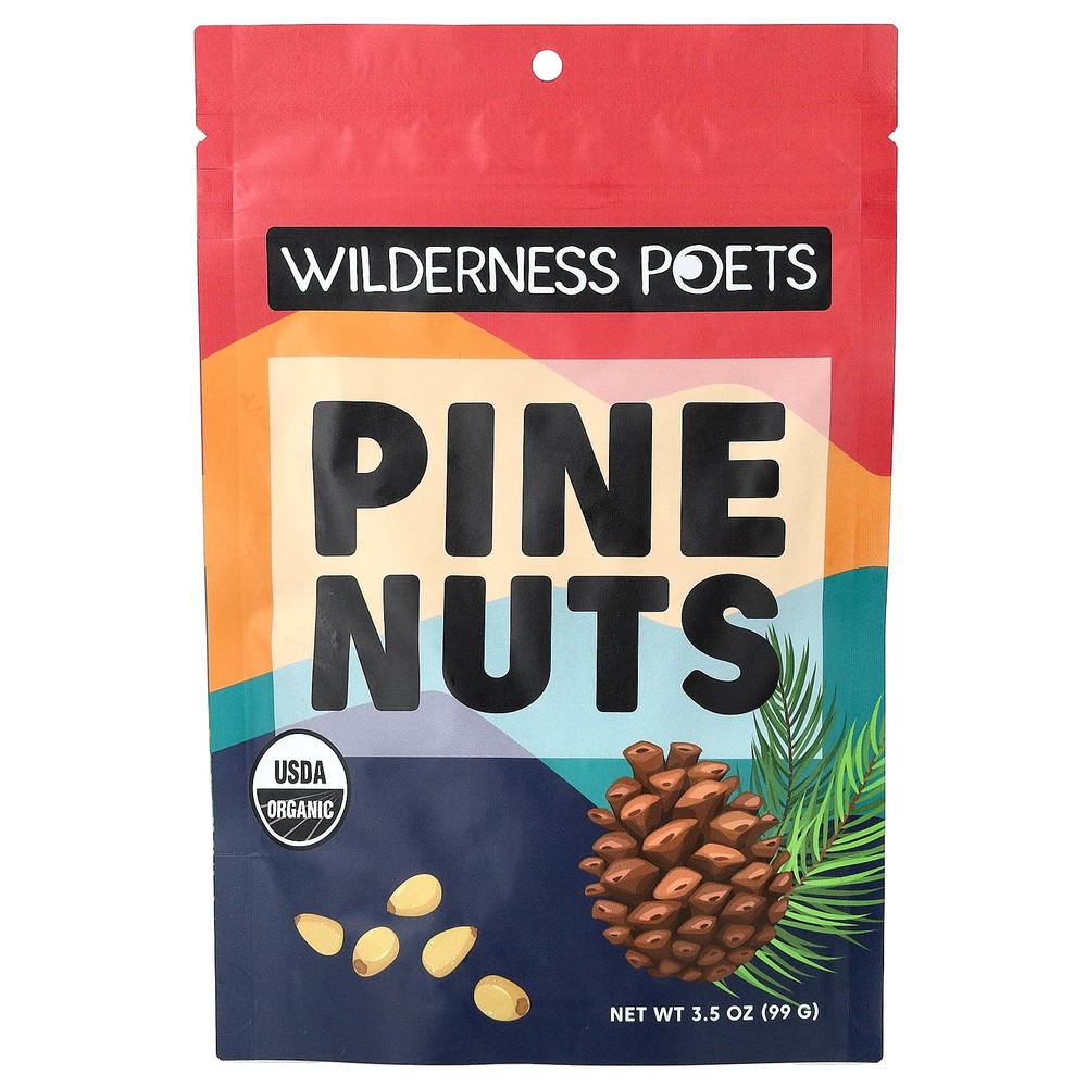 Organic Pine Nuts, 3.5 oz (99 g)