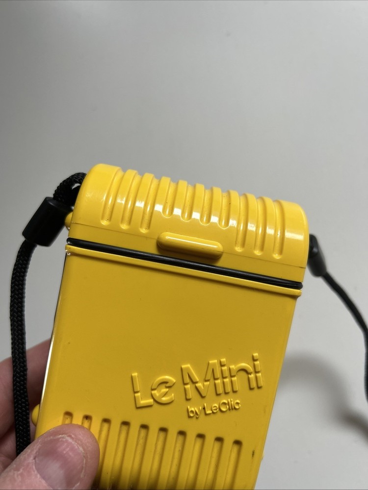 Le Clic Camera Le Mini Yellow Plastic