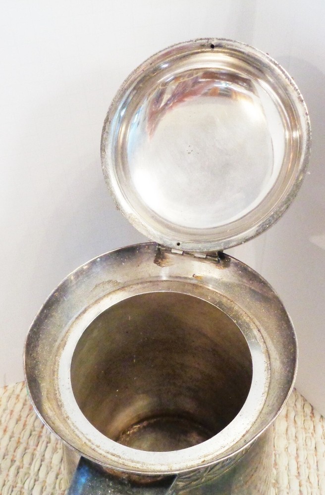 Simpson Hall Miller Silver Plated Water Pitcher Jug #387