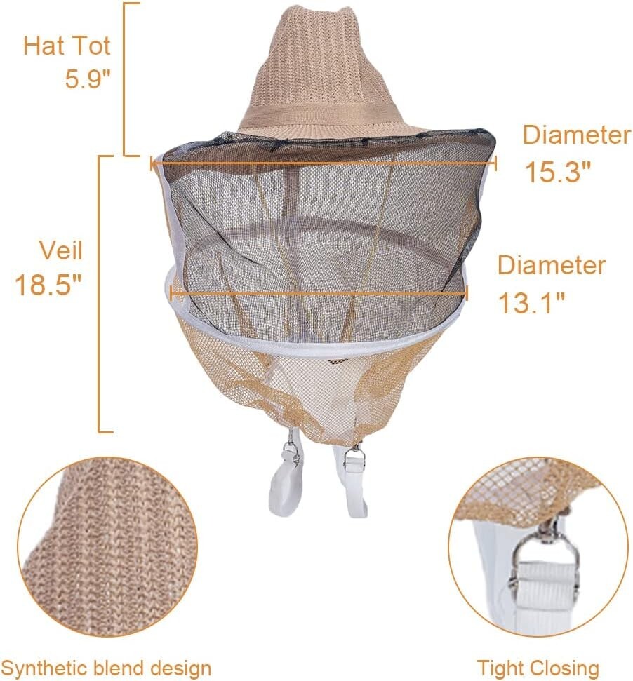 Ultimate Beekeeping Supplies Kit: Smoker, Uncapping Tools & Beekeeper Veil